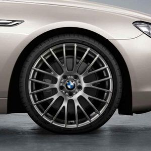 BMW Cross Spoke 312 Complete Wheel Set/Ferric Grey 36112208659