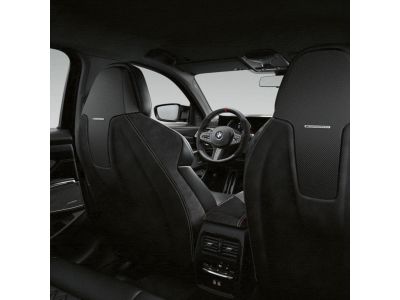 BMW M Performance Seat Back in Open-Pore Carbon Fiber/Alcantara 52105A40301