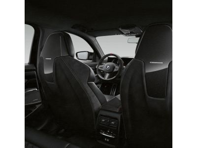 BMW M Performance Seat Back in High-Gloss Carbon Fiber/Alcantara 52105A40303