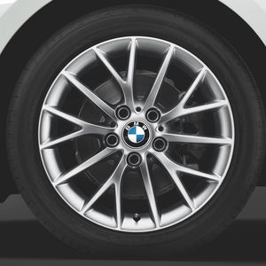 BMW Winter Complete Wheel Set, Style 380 in Silver 36112464901