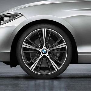 BMW Style 660 Orbit Grey Complete Summer Wheel & Tire Set 36112287880
