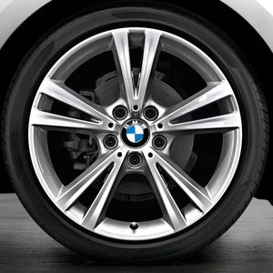 BMW 18 inch Style 385 Cold Weather Wheel & Tire Set 36112289737