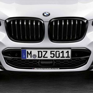 BMW M Performance Front Matte Black Decal 51142456203