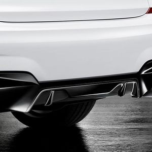 BMW M Performance Rear Diffuser Black High-Gloss 51192455821