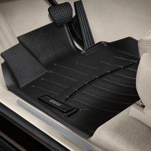BMW Rear All Weather Floor Liners / Black 82112285517