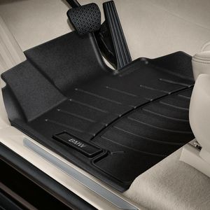 BMW Front All Weather Floor Liners / Beige 82112285516