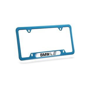 BMW i Blue Nameplate Frame 82122357928