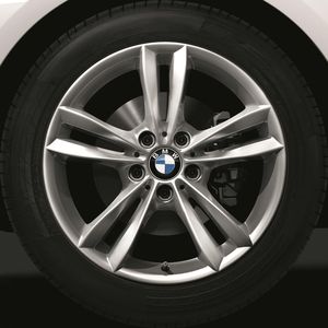 BMW Winter Complete Wheel Set, Style 658 in Silver 36110047956