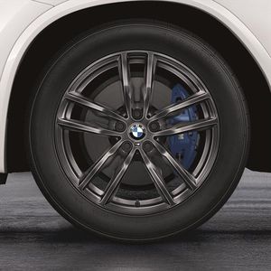BMW 19 Inch Style 698M Orbit Grey Complete Wheel Set 36112459596