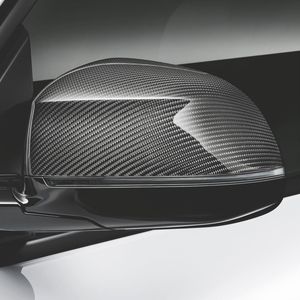 BMW Driver Side Carbon Fiber Mirror Cap 51162446965