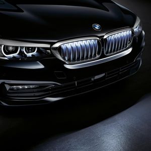 BMW Iconic Glow Kidney Grilles Chrome 63172466430