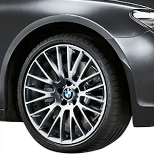 BMW Cross Spoke 312 in Ferric Gray Individual Rims 36116787610