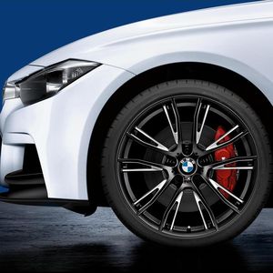 BMW Matte Black Finish - M Performance 19" Style 624M 36112287877