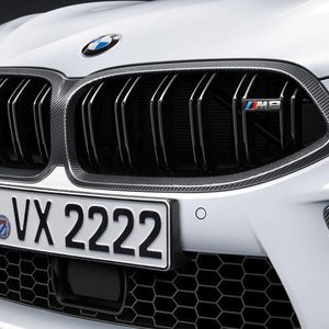 BMW M Performance Kidney Grille - Carbon Fiber / Vehicles WITH Parking Assistance Plus 51712462821