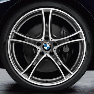 BMW 18 Inch Double-Spoke Style 361 Orbit Grey Complete Wheel Set 36110077823