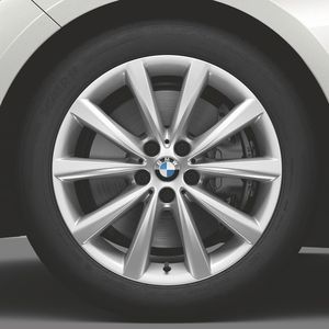 BMW Winter Complete Wheel Set, Style 642 In Silver 36112462558