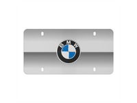 BMW 82121470314 Marque Plates/Polished Stainless Steel