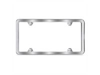 BMW 82122456419 Brushed Slimline Plate Frame, Silver
