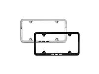 BMW 82120042710 Laser Slimline License Plate Frames/Black Finish