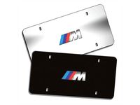 BMW 82121470397 M Logo Marque Plate/Black Finish