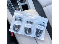 BMW 61122464209 Adapter Cable Kit - Lightning Cable, Micro-USB and USB Type C (iPhone, Android)