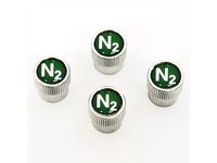 BMW 36110439435 Nitrogen Logo Valve Stem Caps