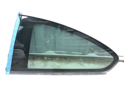 BMW 51377119177 Side Window, Green, Rear, Left