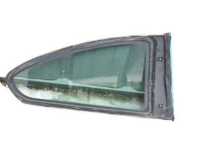 BMW 51377119177 Side Window, Green, Rear, Left