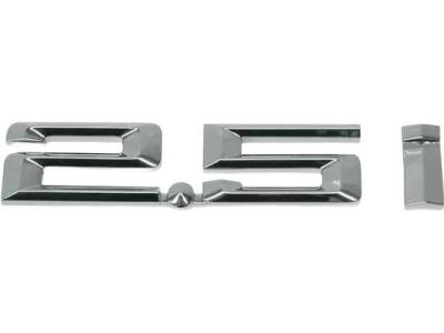 51147114725 BMW Fender Emblem Nameplate Product Photo 3 of 4