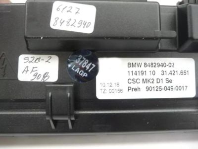 61278482940 BMW CELL MONITORING CIRCUIT Product Photo 5 of 6
