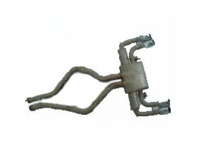 BMW X6 M Exhaust Pipe - 18307851562