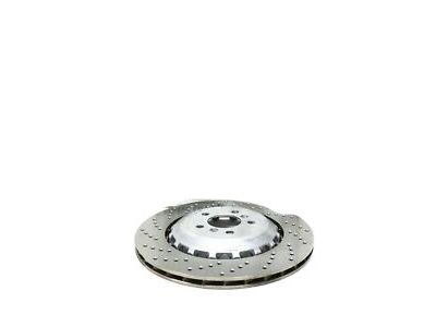 BMW 34212284103 Brake Disc, Ventilated, Perforated, Left