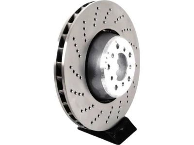 34112282805 BMW Brake Disc, Ventilated, Perforated, Left Product Photo 3 of 3