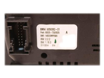 64119388811 BMW Repair Kit, Radio And A/C Control Panel Product Photo 3 of 3