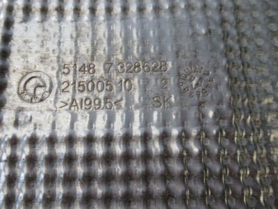 51487328628 BMW Heat Insulator Rear Silencer Product Photo 2 of 7