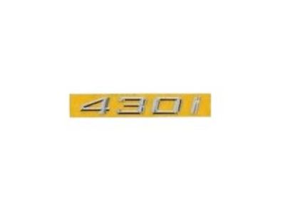 BMW 430i Emblem - 51147423948