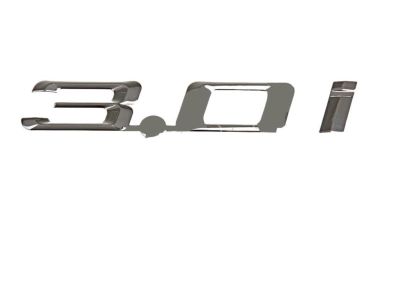 51148413711 BMW Coupe Trunk Lid Emblem Product Photo 2 of 3
