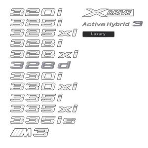 BMW ActiveHybrid 3 Emblem - 51147294363