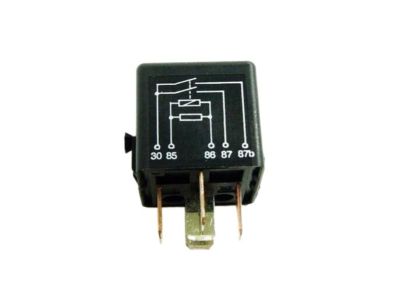 BMW 61361388364 Relay, Two-Pole Make Contact, Black