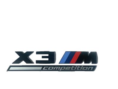 51148077609 BMW LABEL Product Photo 2 of 6