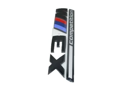 51148077609 BMW LABEL Product Photo 3 of 6