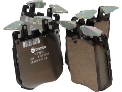 34116889586 BMW REPAIR KIT, BRAKE PADS ASBES Product Photo 2 of 5