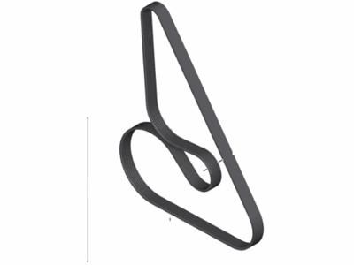 11287572069 BMW Ribbed V-Belt Product Photo 2 of 5