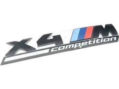 51148077611 BMW LABEL Product Photo 2 of 2