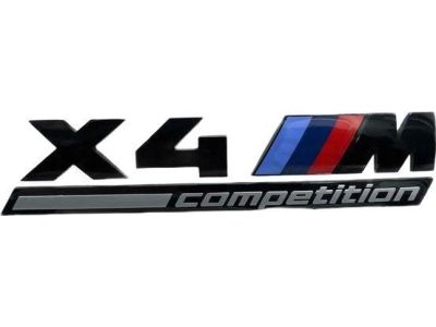BMW X4 M Emblem - 51148077611