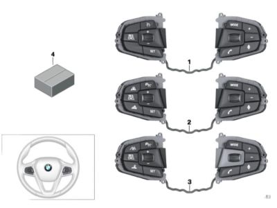 BMW X4 Cruise Control Switch - 61319363436