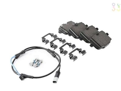 BMW 34212449304 Set, Brake Pads, With Brake-Pad Sensor