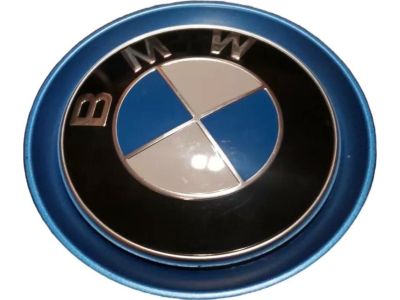 51147351746 BMW Bumper Cover Emblem Rear Product Photo 3 of 5