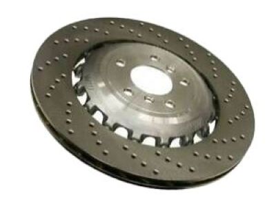 BMW 34212284104 Brake Disc Ventilated, Perforated, Right