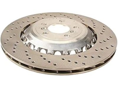 BMW 34212284104 Brake Disc Ventilated, Perforated, Right